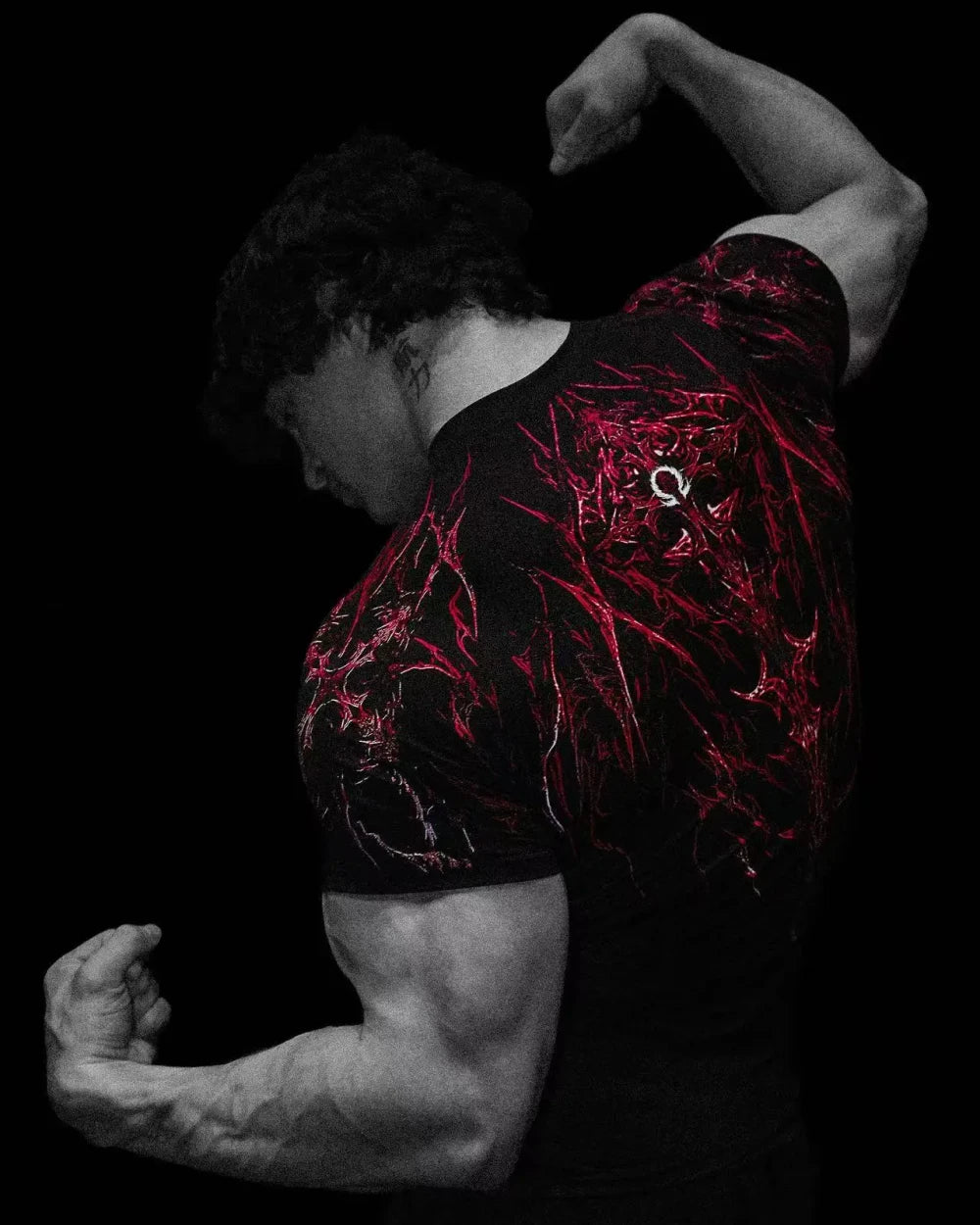 Gothic Lightning Compression Tee